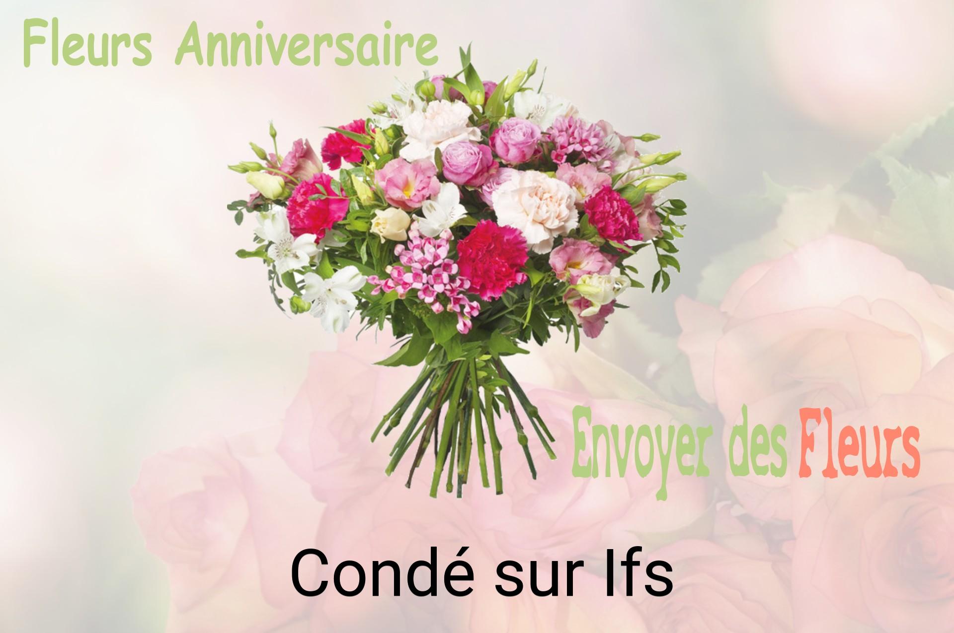 Bouquet de fleurs d’anniversaire livré à Condé-sur-Ifs