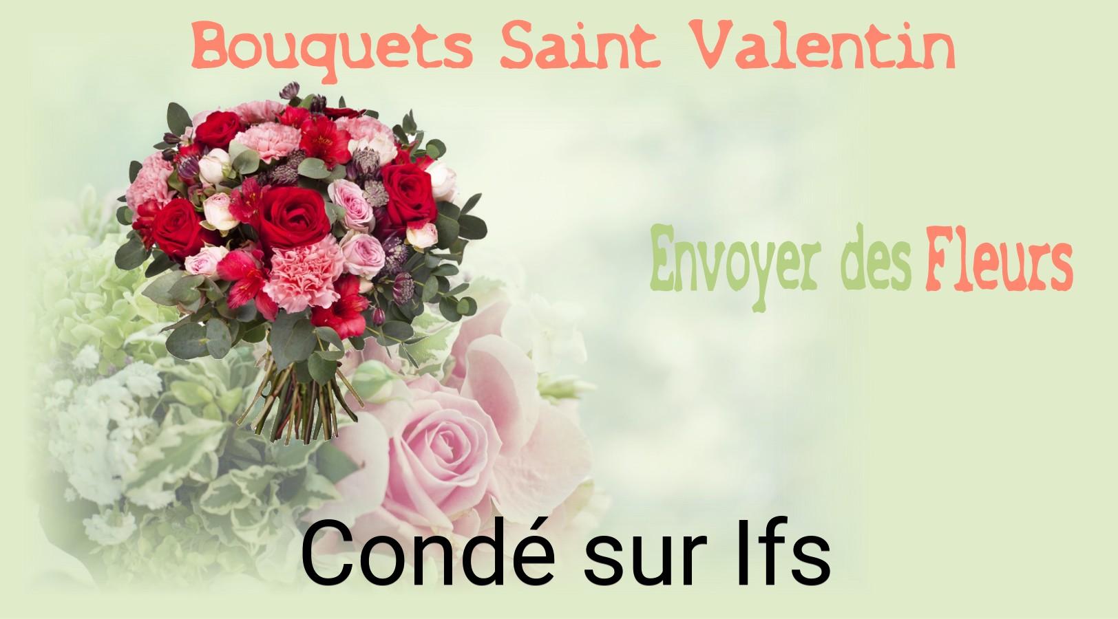 Roses de Saint-Valentin livrées à Condé-sur-Ifs